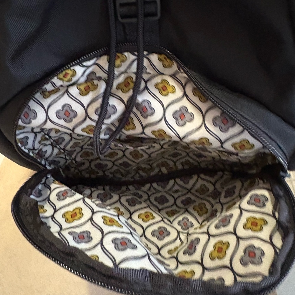 Vera Bradley Essential Rucksack Backpack Black - Picture 5 of 5